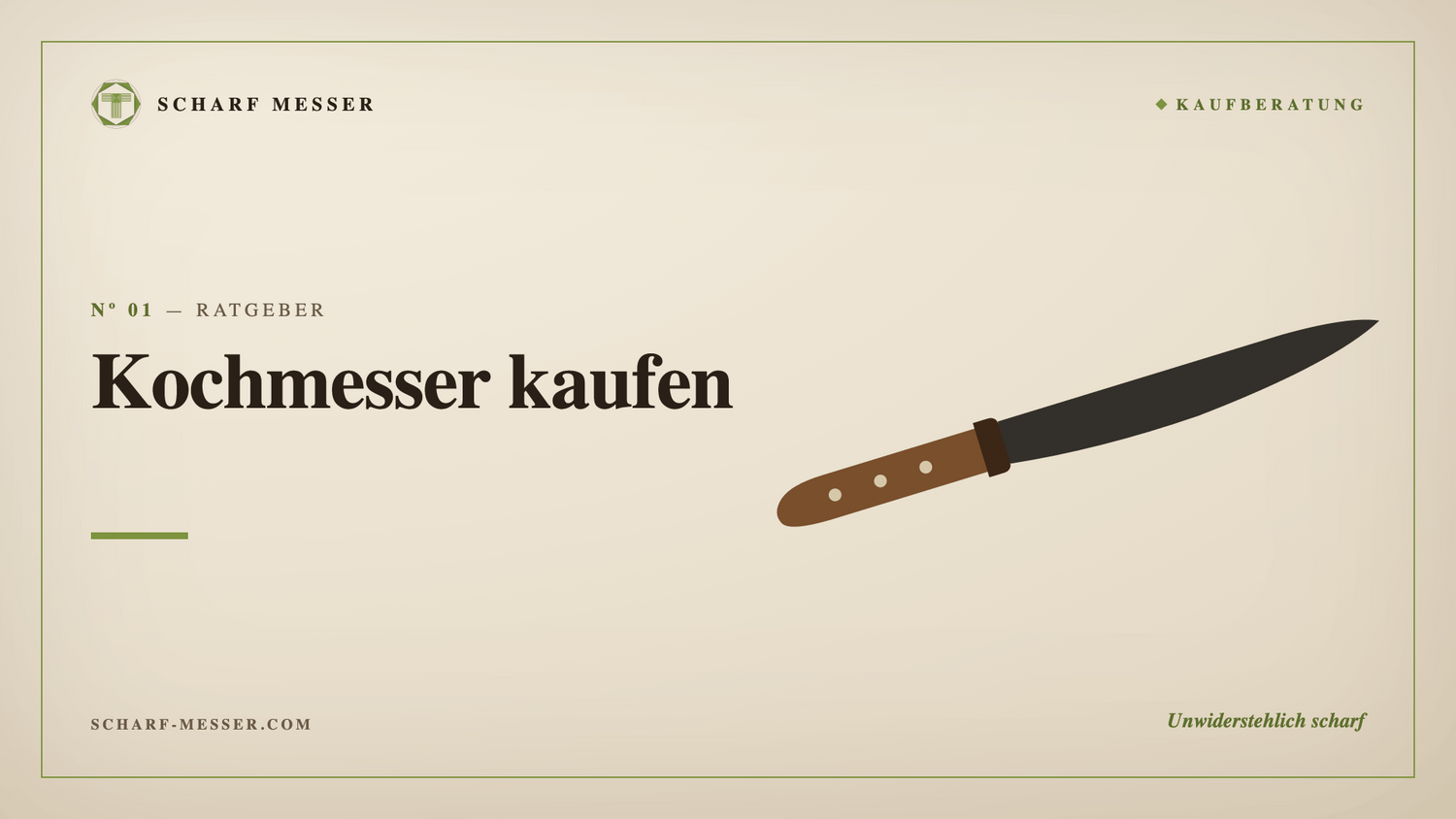 Kochmesser kaufen: Darauf musst du bei deinem wichtigsten Küchenwerkzeug achten