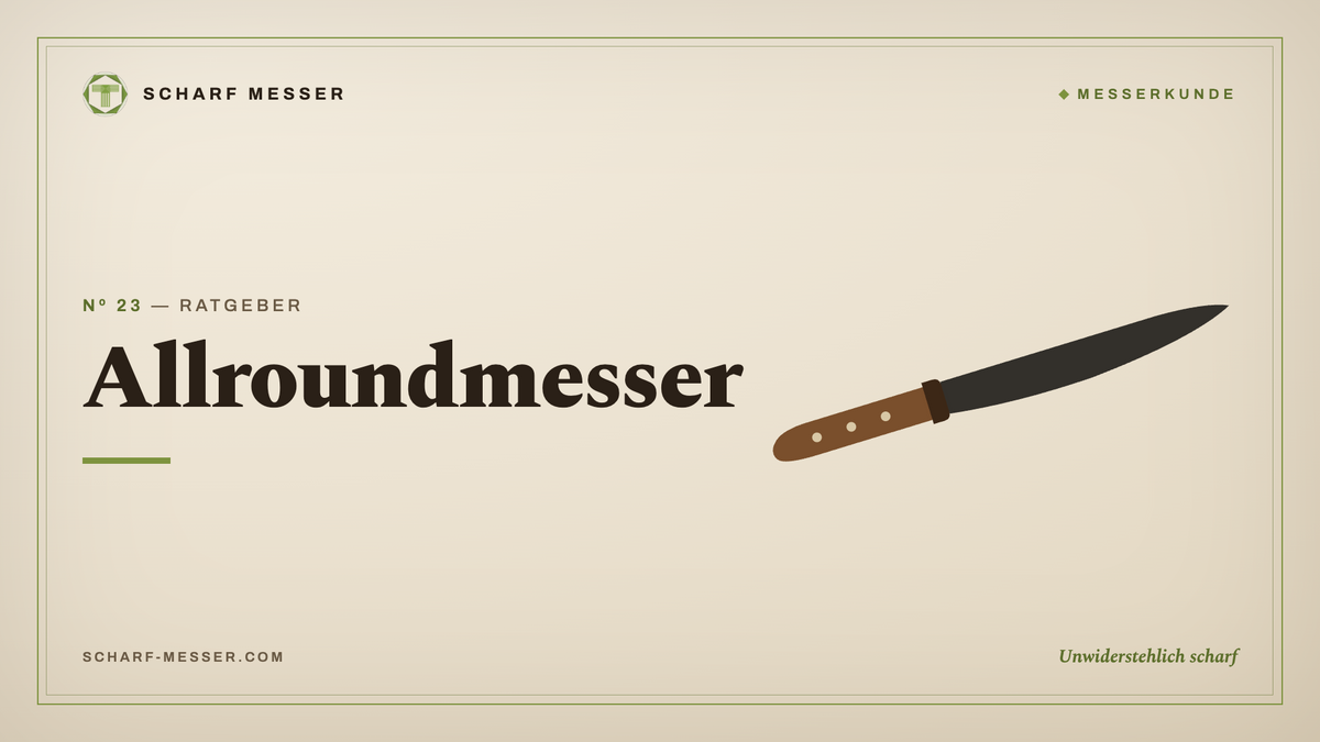 Allroundmesser: Das eine Messer, das fast alles kann