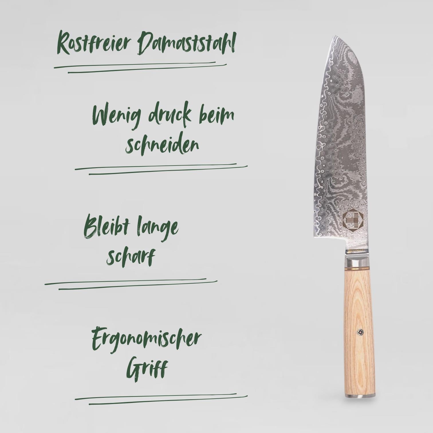 ND Santoku - Scharf Messer - 4262458521360