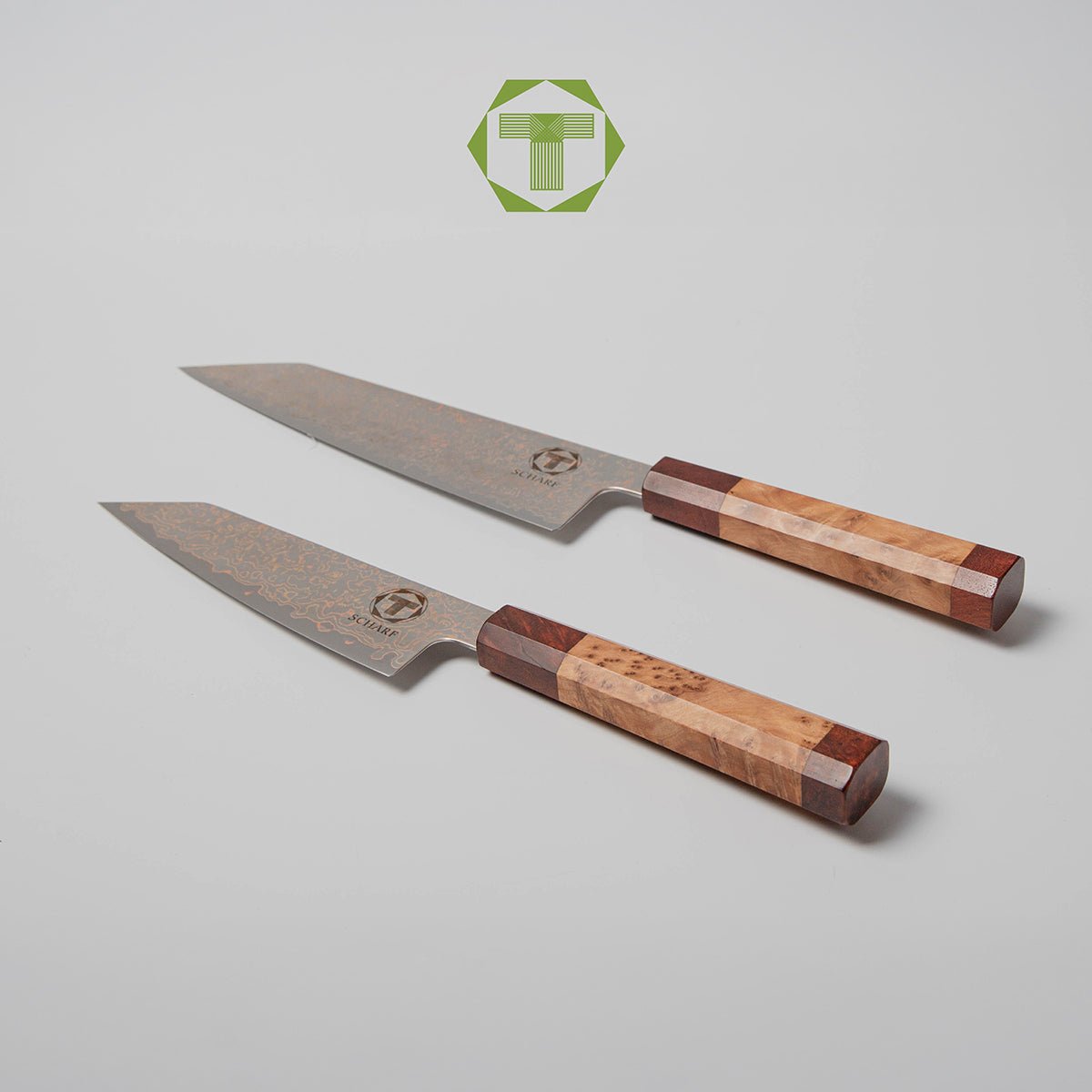 Kupfer 8" Kiri - Scharf Messer - 4262458521551