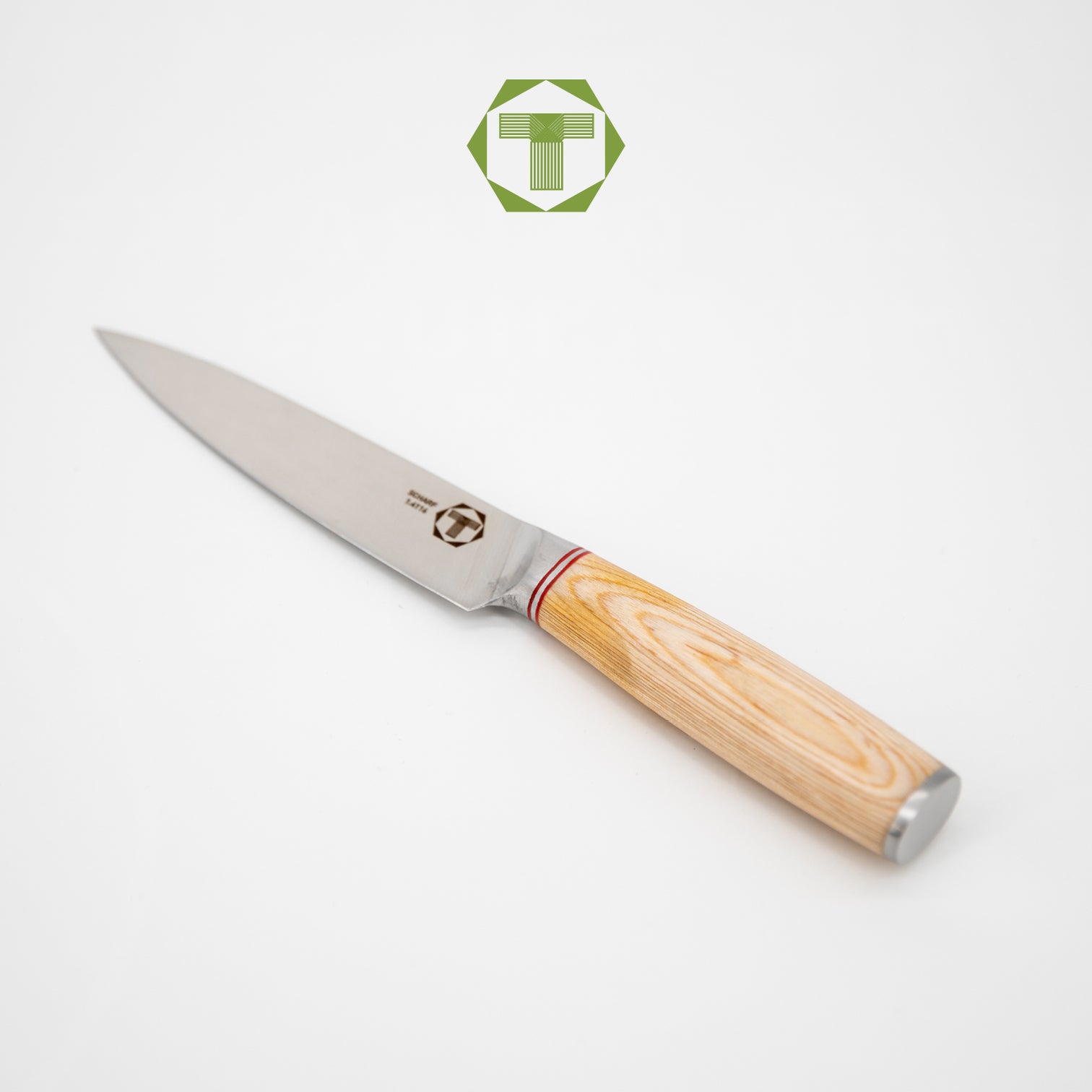 Scharf - Sparset - Scharf Messer - - Pakkaholz - Küchenmesser -