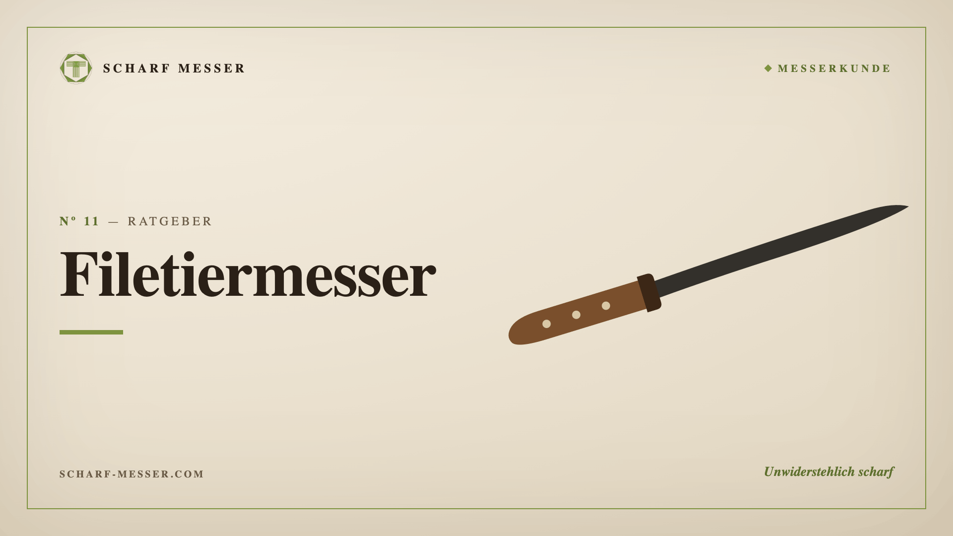 Das beste Filetiermesser: Warum Flexibilität in der Küche entscheidet