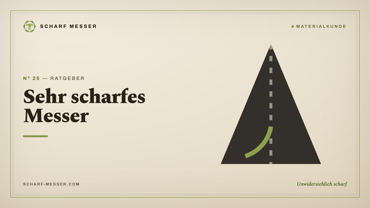 Sehr scharfes Messer: Woran du echte Schärfe erkennst