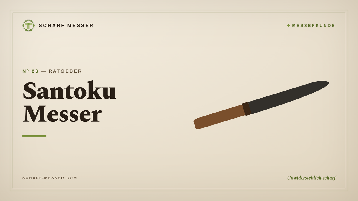 Santoku Messer: Der japanische Alleskönner für deine Küche