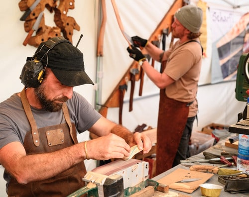 Geschichte des Damaststahls, Zusammensetzung der Klinge und Schmiedeverfahren