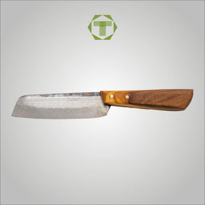 mtl. Gerade - Scharf Messer - 4262458521155 - Olivenholz - Carbonstahl - Küchenmesser