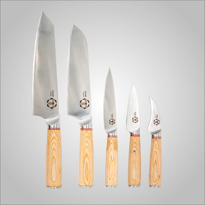 Chef Serie - Scharf Messer -  - Santoku - Edelstahl - Küchenmesser