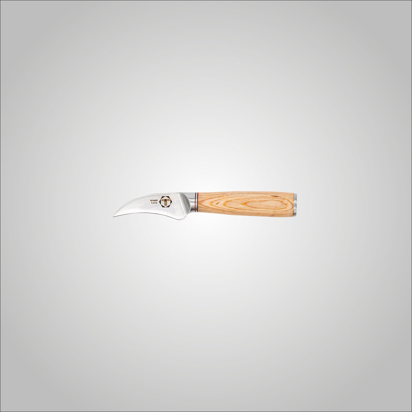 Chef Serie - Scharf Messer -  - Schälmesser klein - Edelstahl - Küchenmesser