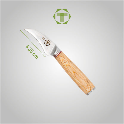 Chef Serie - Scharf Messer -  - Schälmesser klein - Edelstahl - Küchenmesser