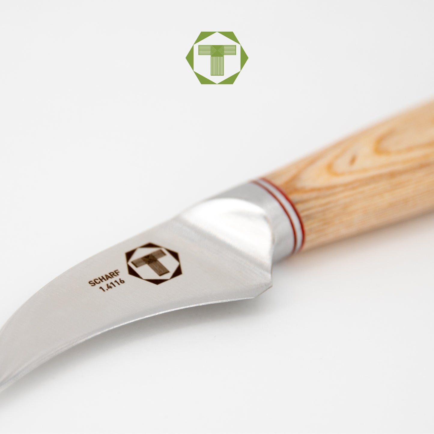 Chef Serie - Scharf Messer -  - Schälmesser klein - Edelstahl - Küchenmesser