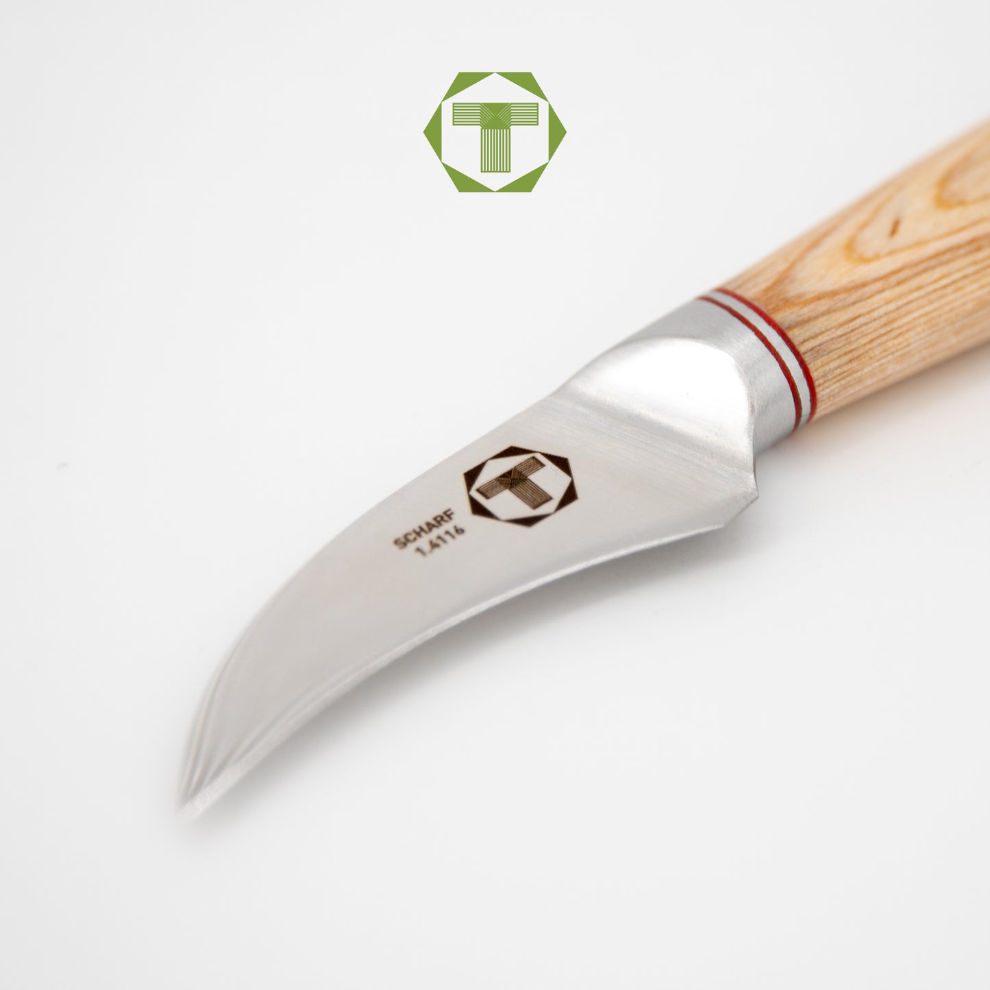 Chef Serie - Scharf Messer -  - Schälmesser klein - Edelstahl - Küchenmesser