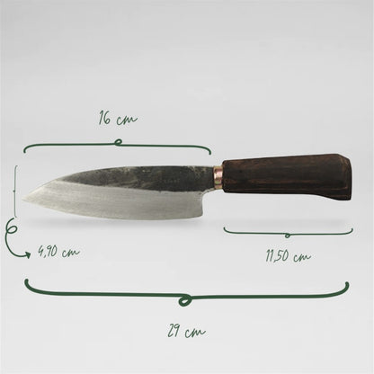 Santoku Carbonstahlmesser