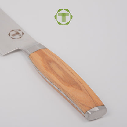 Egon - Scharf Messer -  - Santoku - Damastmesser - Küchenmesser