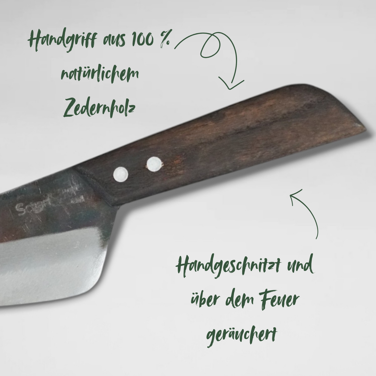 Wiege Carbonstahlmesser