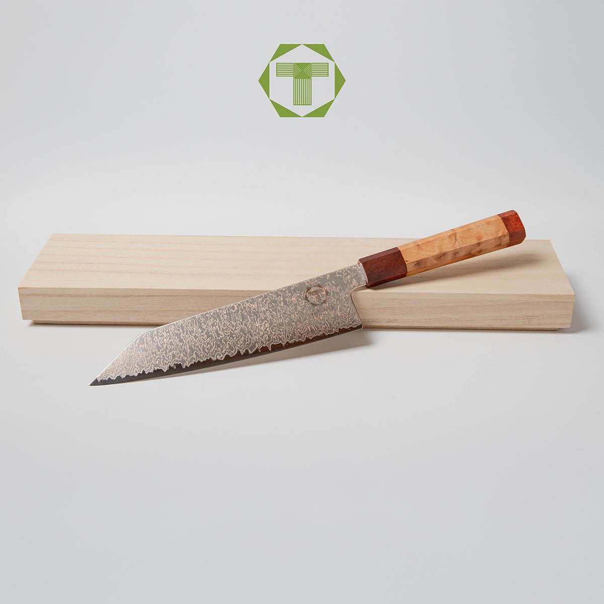 Kupfer 8" Kiri - Scharf Messer - 4262458521551