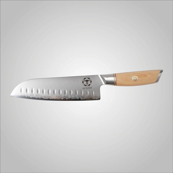 Dreier Santoku - Scharf Messer - 4262458521476