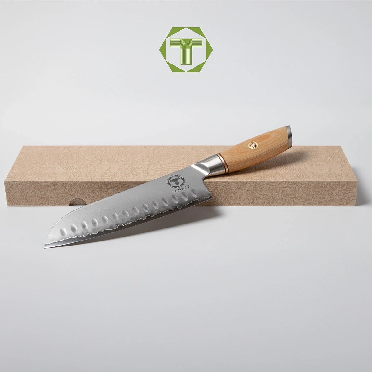 Dreier Santoku - Scharf Messer - 4262458521476