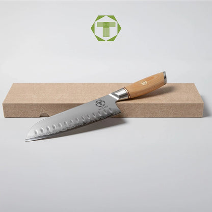 Dreier Santoku - Scharf Messer - 4262458521476