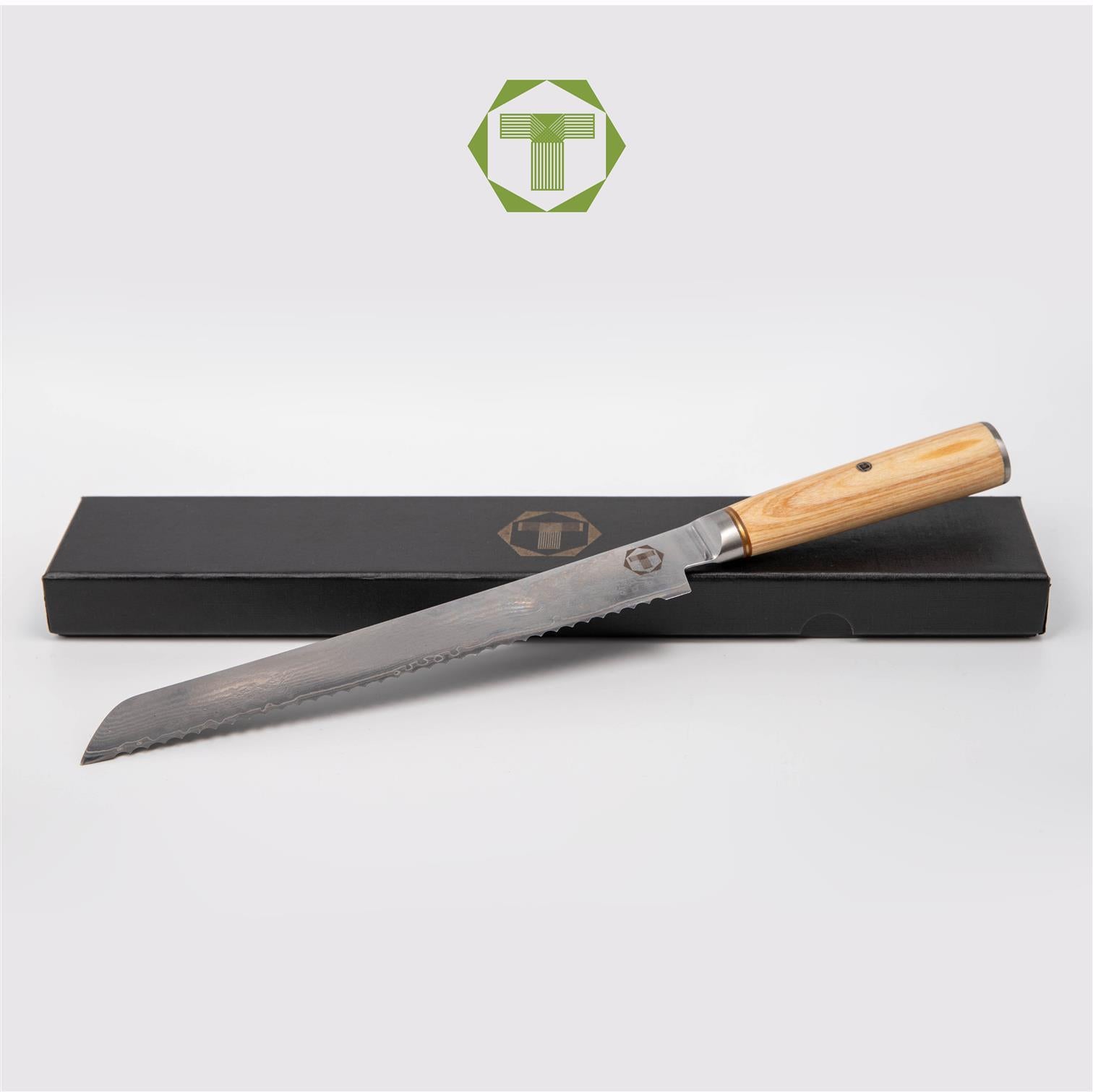 ND Brot - Scharf Messer - 4262458521308 - Damastmesser - Küchenmesser