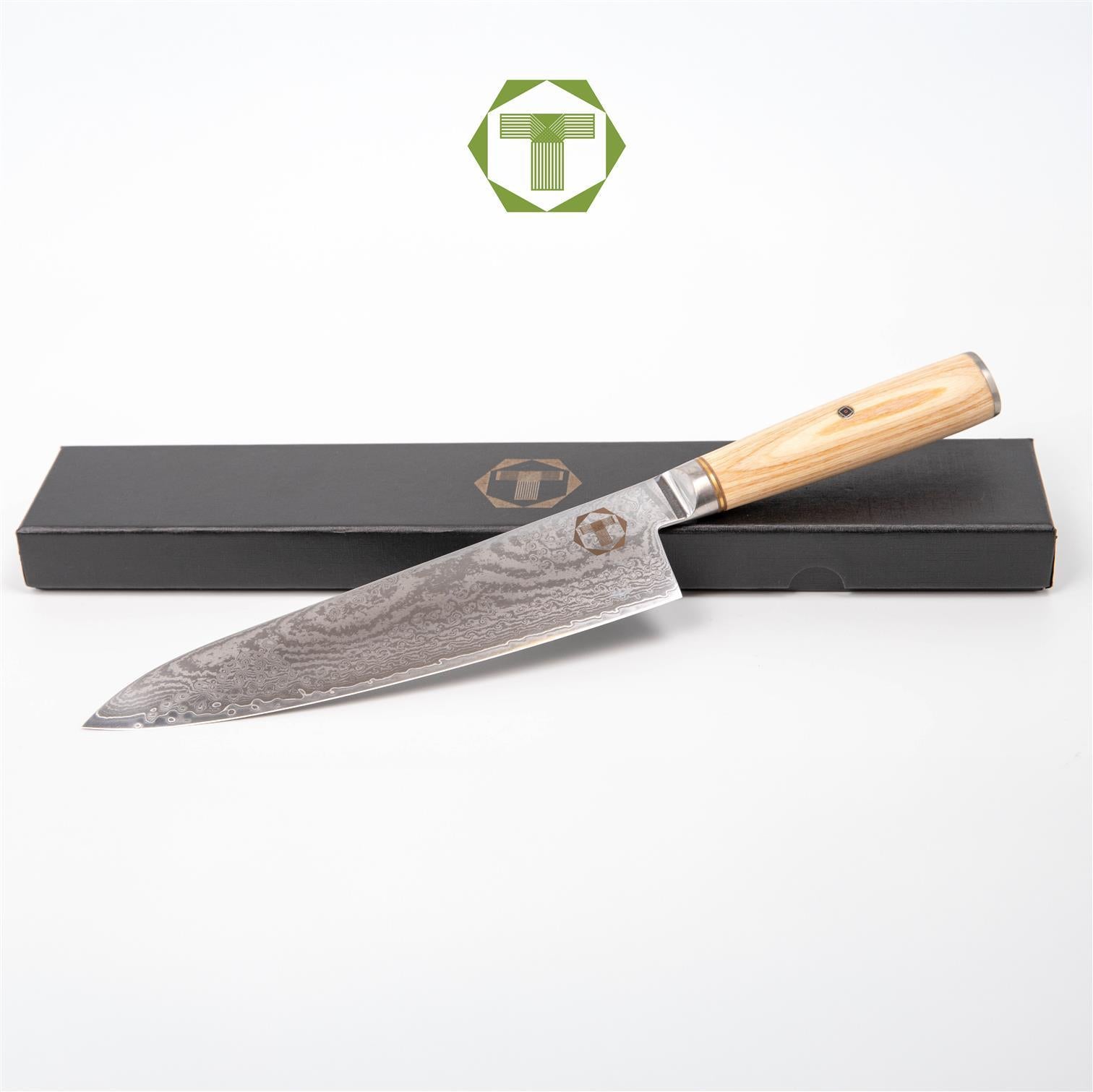ND Chef - Scharf Messer - 4262458521315 - Damastmesser - Küchenmesser
