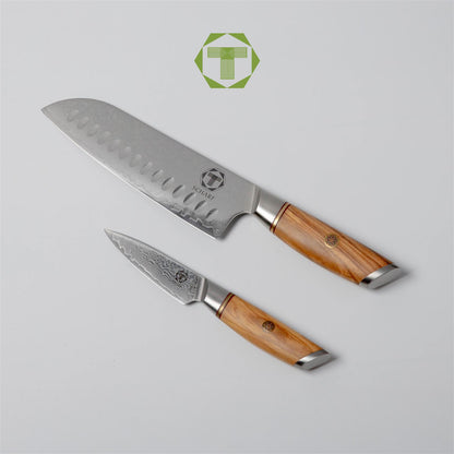 Winner Santoku - Scharf Messer - 4262458521452 - Damastmesser - Küchenmesser